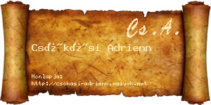 Csókási Adrienn névjegykártya
